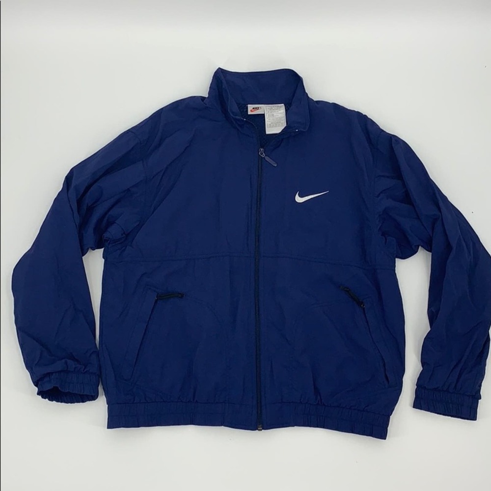 Vintage NIKE USA Olympic Track & Field Swoosh Lined Windbreaker Medium - Picture 3 of 15